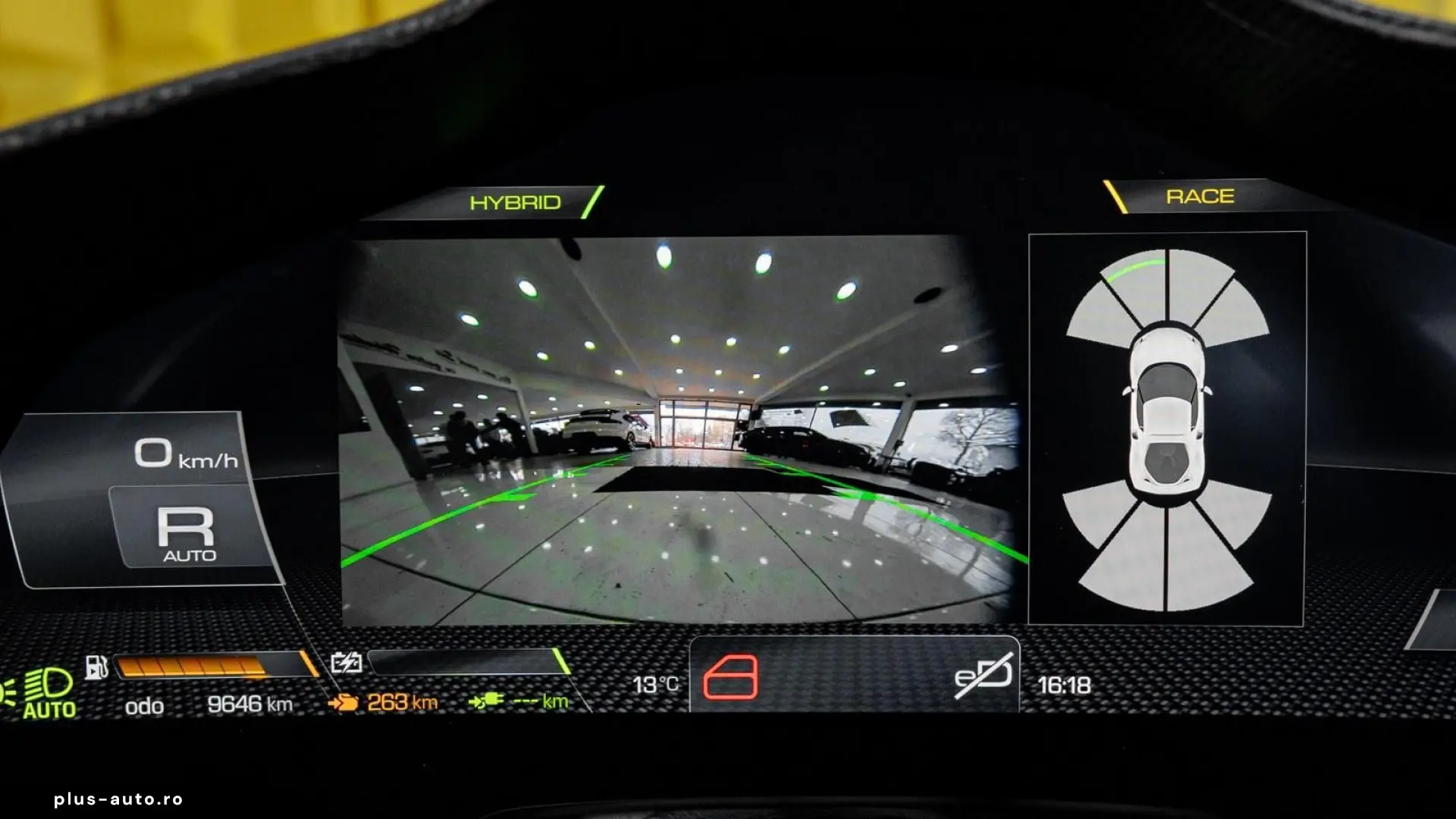 FERRARI 296 GTB  RACING SEAT PASSENGER DISPLAY CARBON