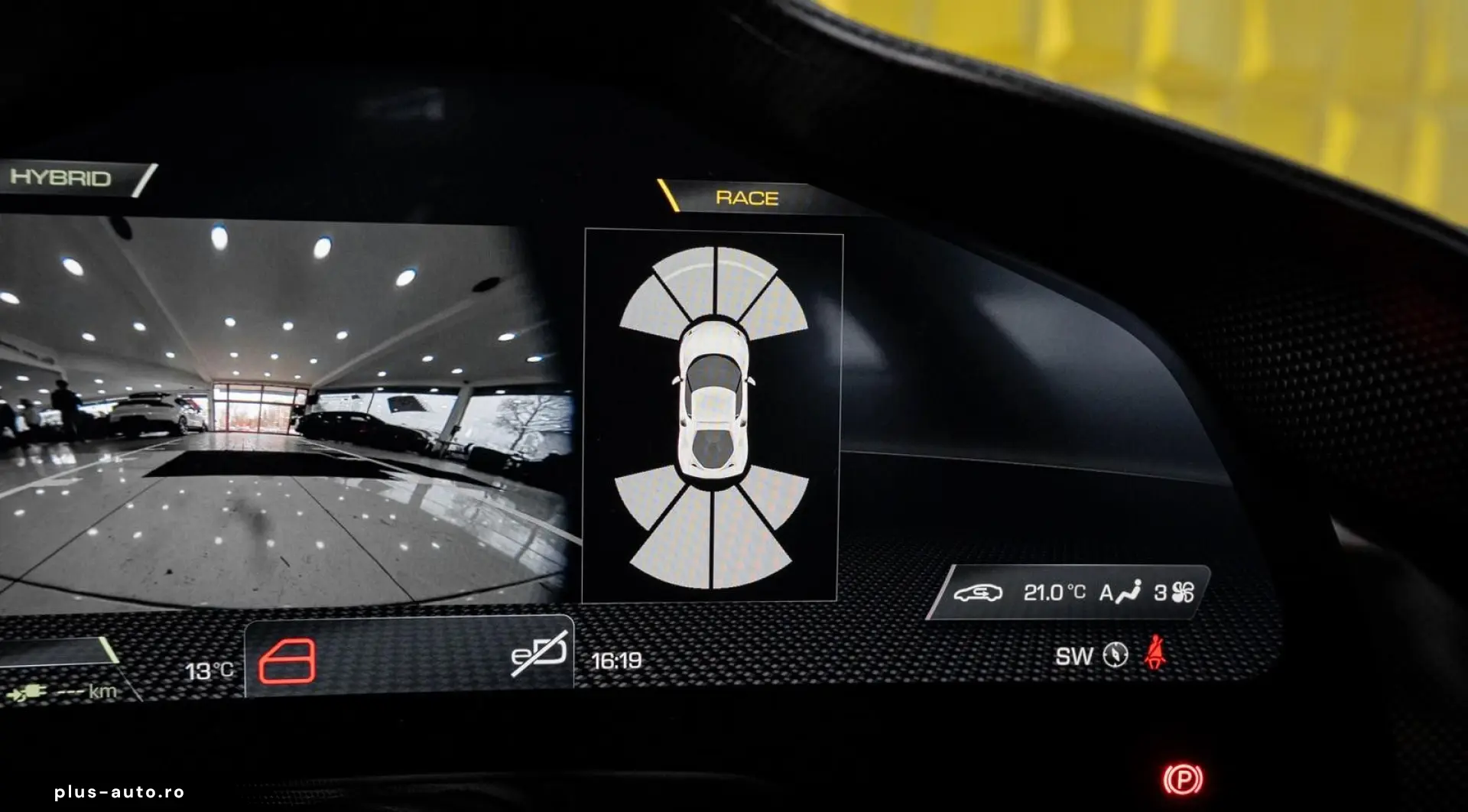 FERRARI 296 GTB  RACING SEAT PASSENGER DISPLAY CARBON