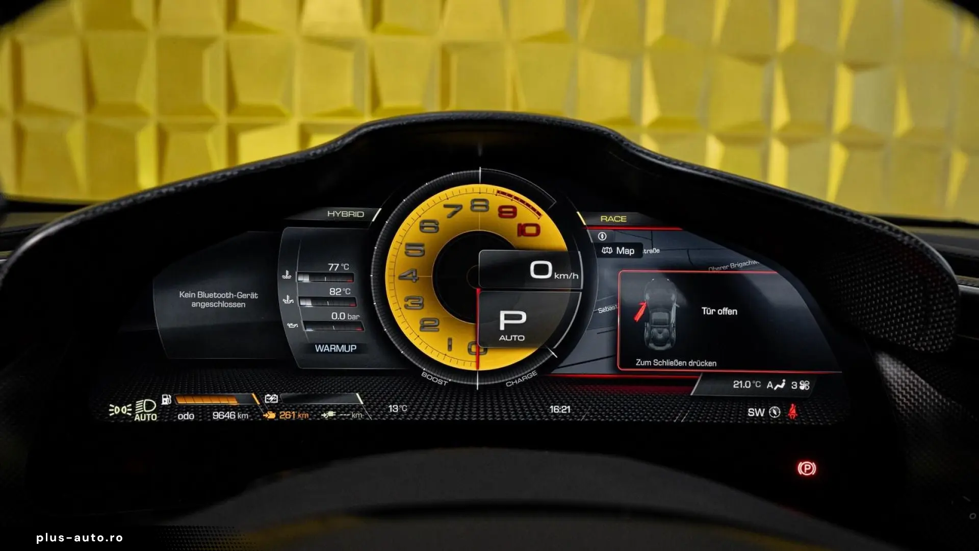 FERRARI 296 GTB  RACING SEAT PASSENGER DISPLAY CARBON