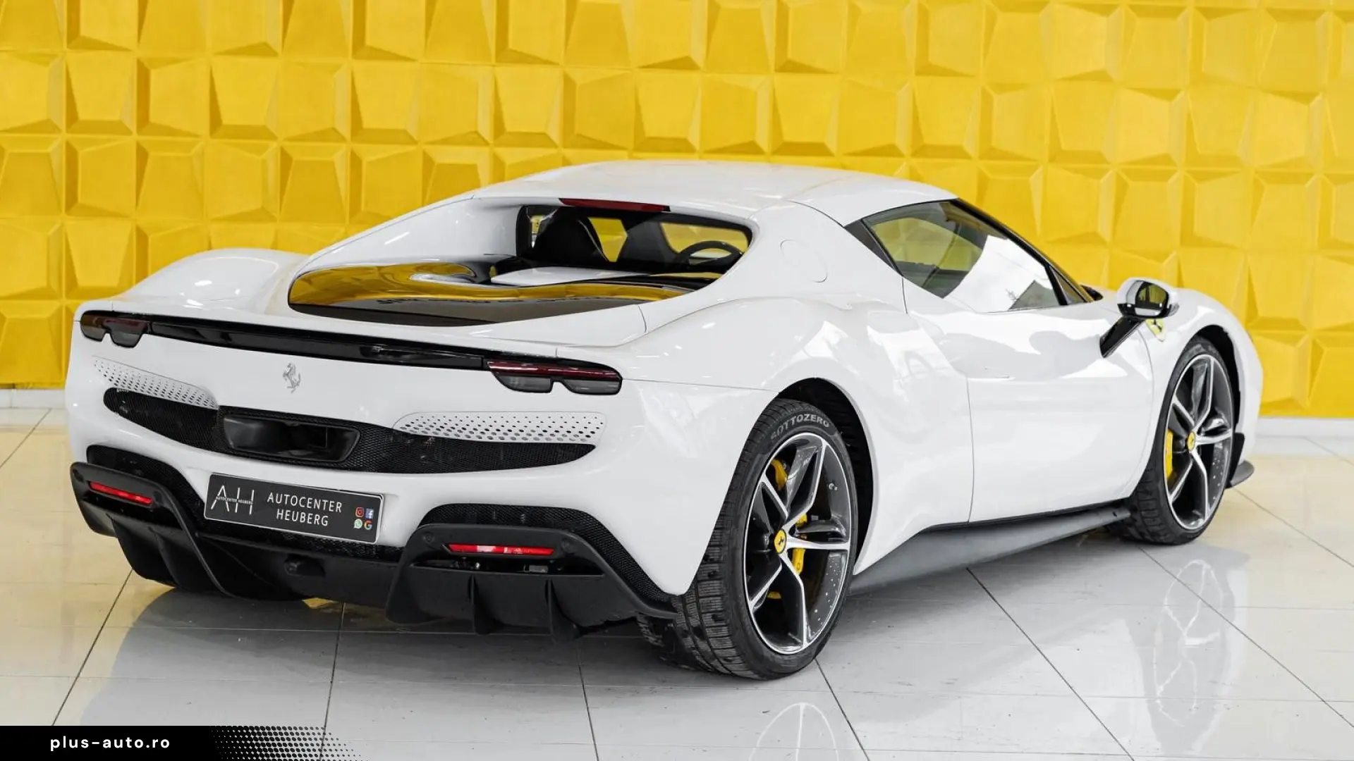 FERRARI 296 GTB  RACING SEAT PASSENGER DISPLAY CARBON