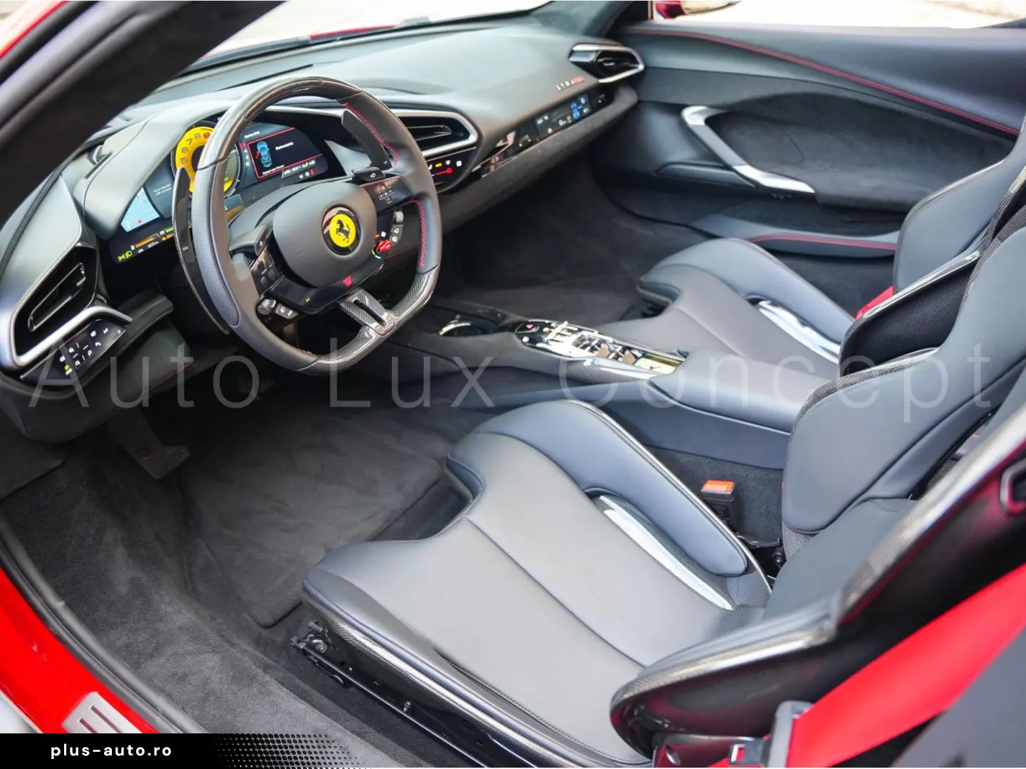 FERRARI 296 GTS Full PPF Racing Seats Lift Apple CarPlay