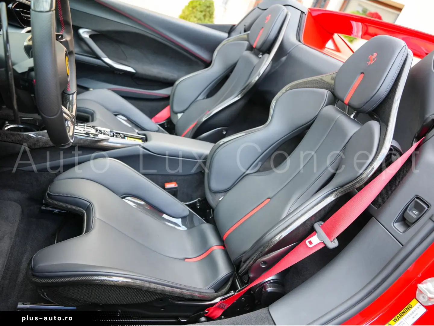 FERRARI 296 GTS Full PPF Racing Seats Lift Apple CarPlay