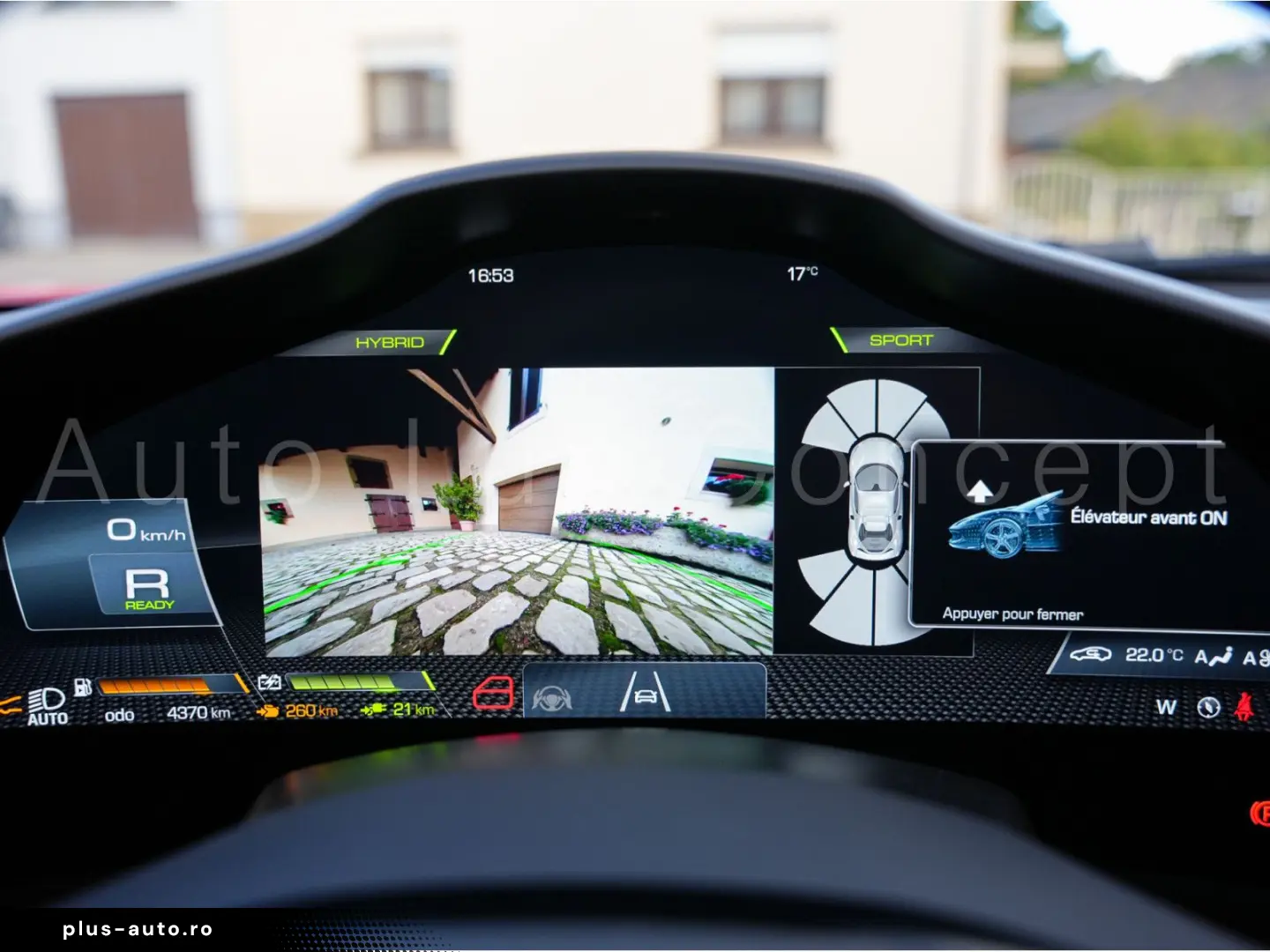 FERRARI 296 GTS Full PPF Racing Seats Lift Apple CarPlay