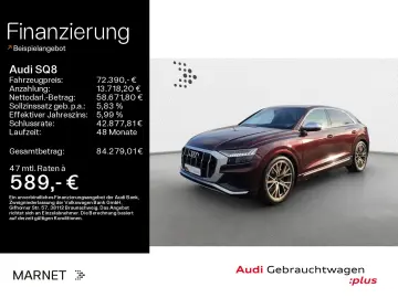 AUDI SQ8 TFSI quattro Navi Matrix DVD AHK HUD B&O PDC