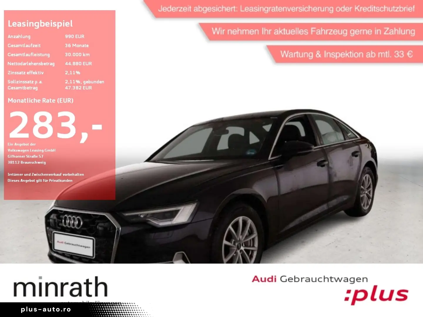 AUDI A6 Limo 45 TFSI advanced MATRIX APP DAB VIRT ACC