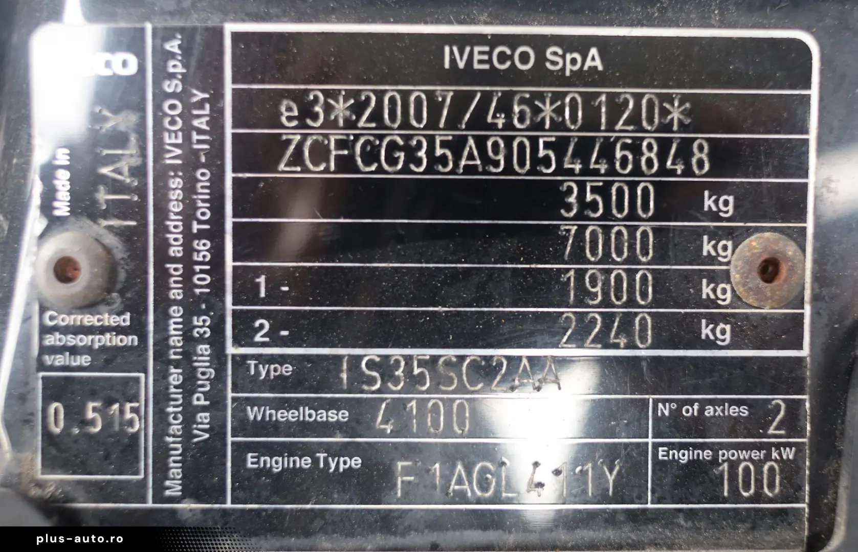 Iveco Daily L4H2 2.3D 136CP