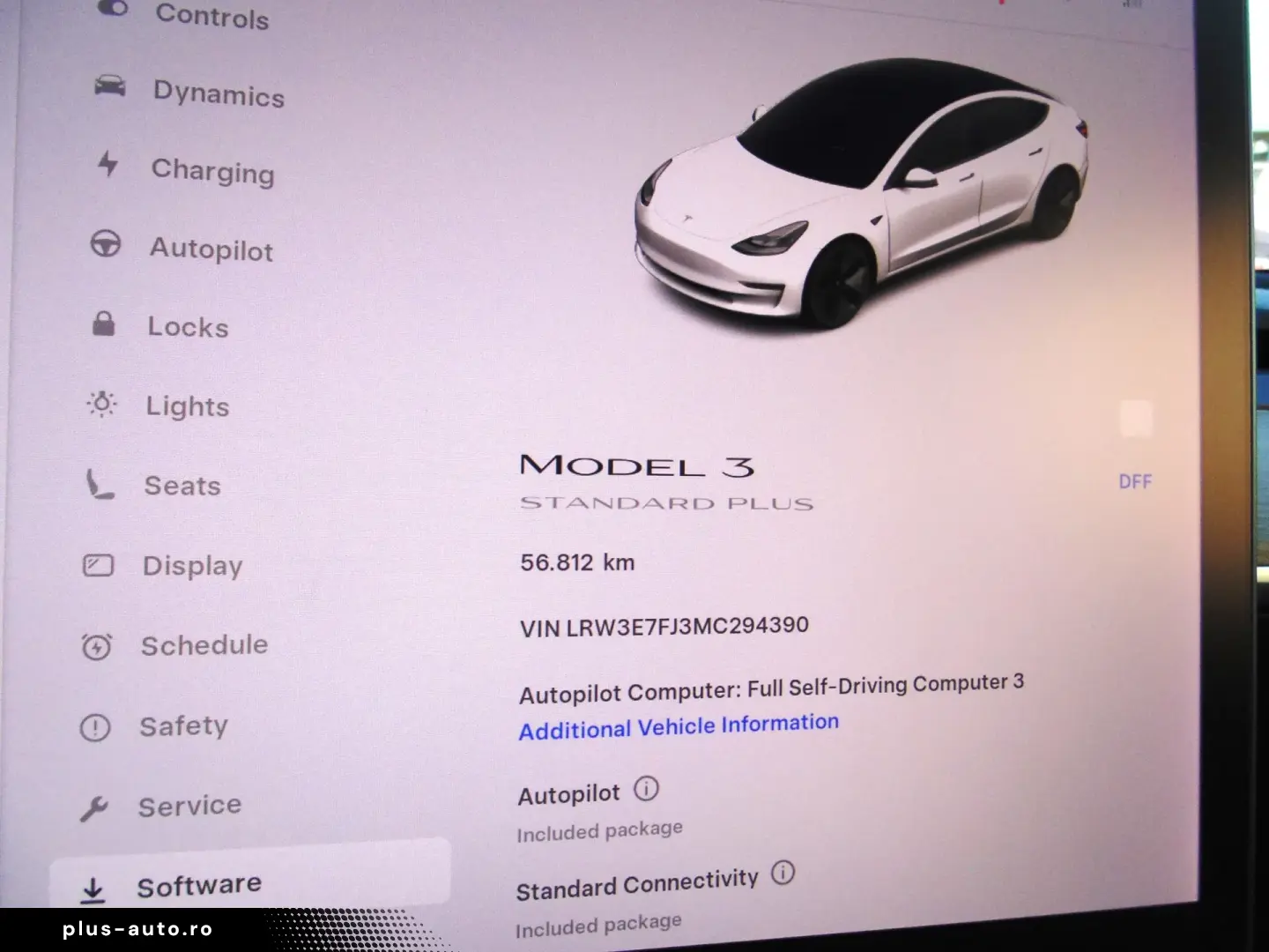 Tesla Model 3 Standard Reichweite Plus Hinterradantrieb