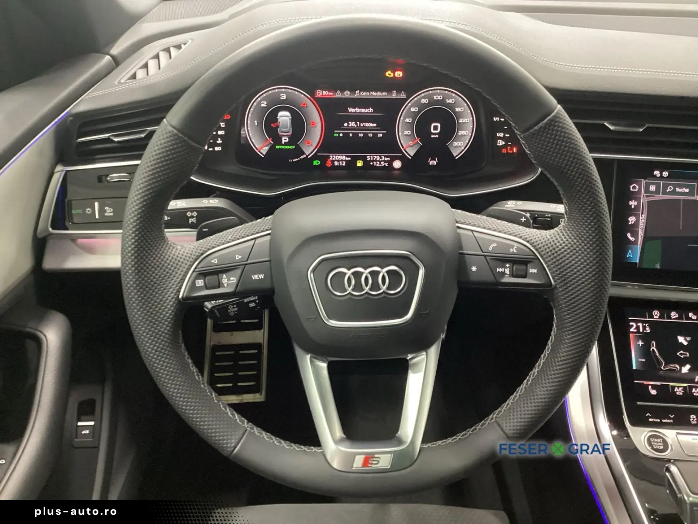 AUDI Q8 S line 50 TDI Pano AHK HUD Matrix RFK ACC