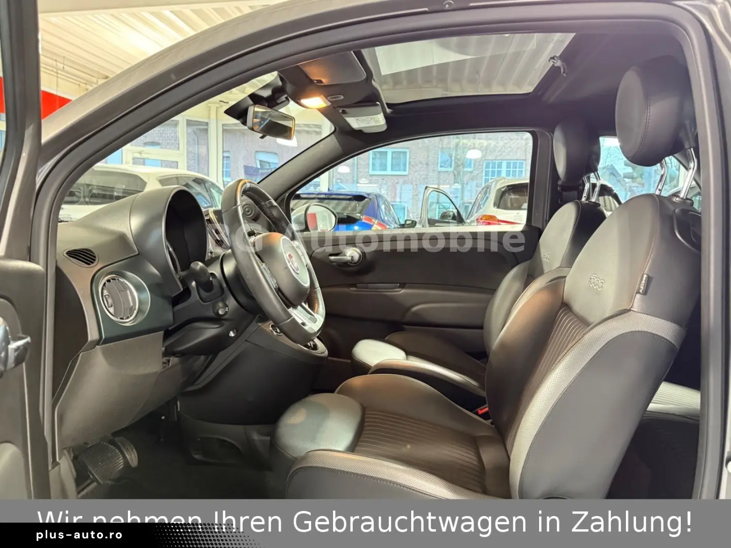 FIAT 500 RockStar  Automatik Panorama Teilleder