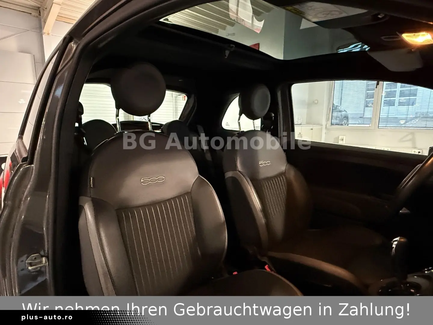 FIAT 500 RockStar  Automatik Panorama Teilleder