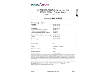 MERCEDES-BENZ C 400 e 4M AMG PREMIUM DISTRONIC-NIGHT&hellip;