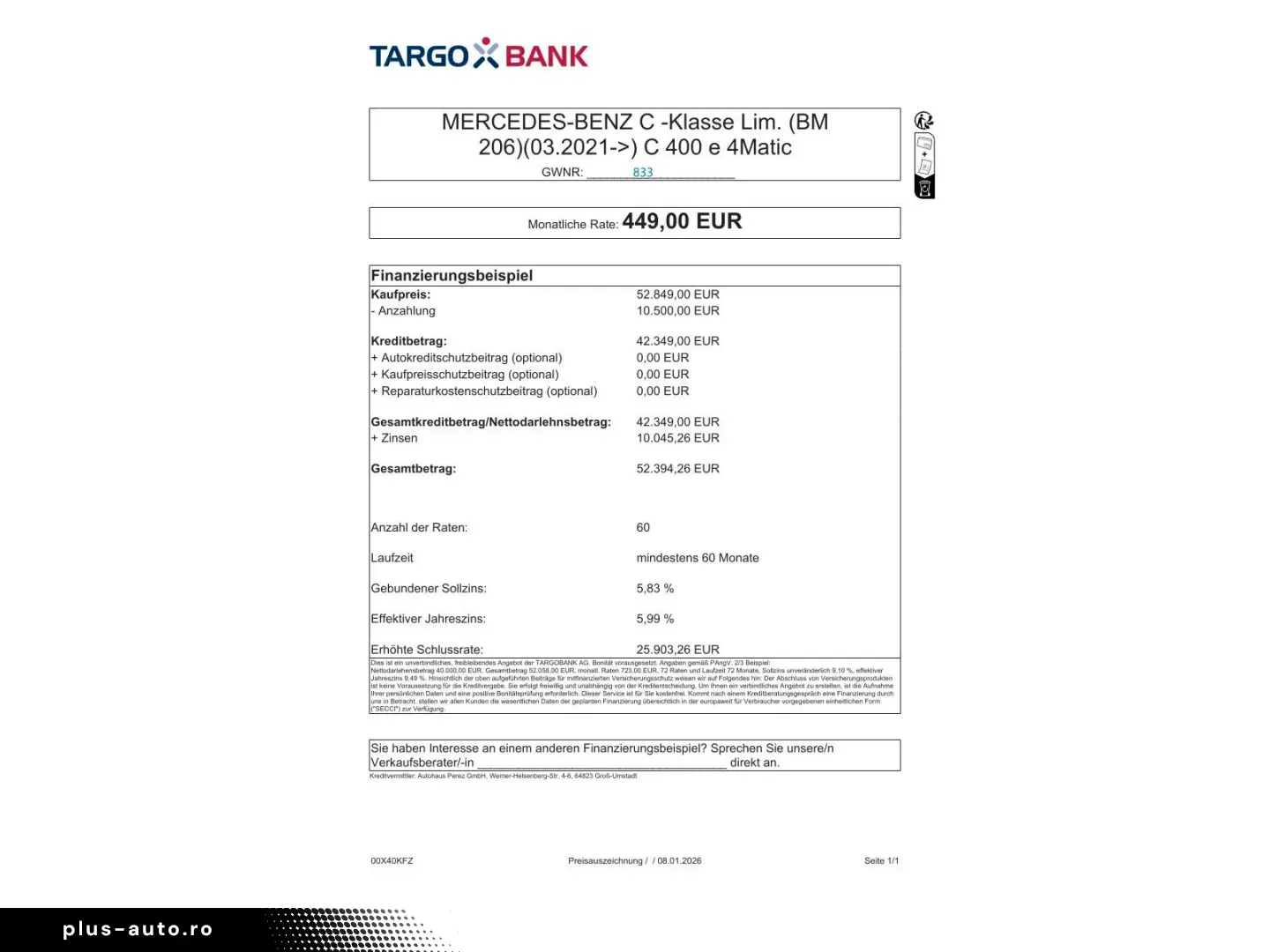 MERCEDES-BENZ C 400 e 4M AMG PREMIUM DISTRONIC-NIGHT&hellip;