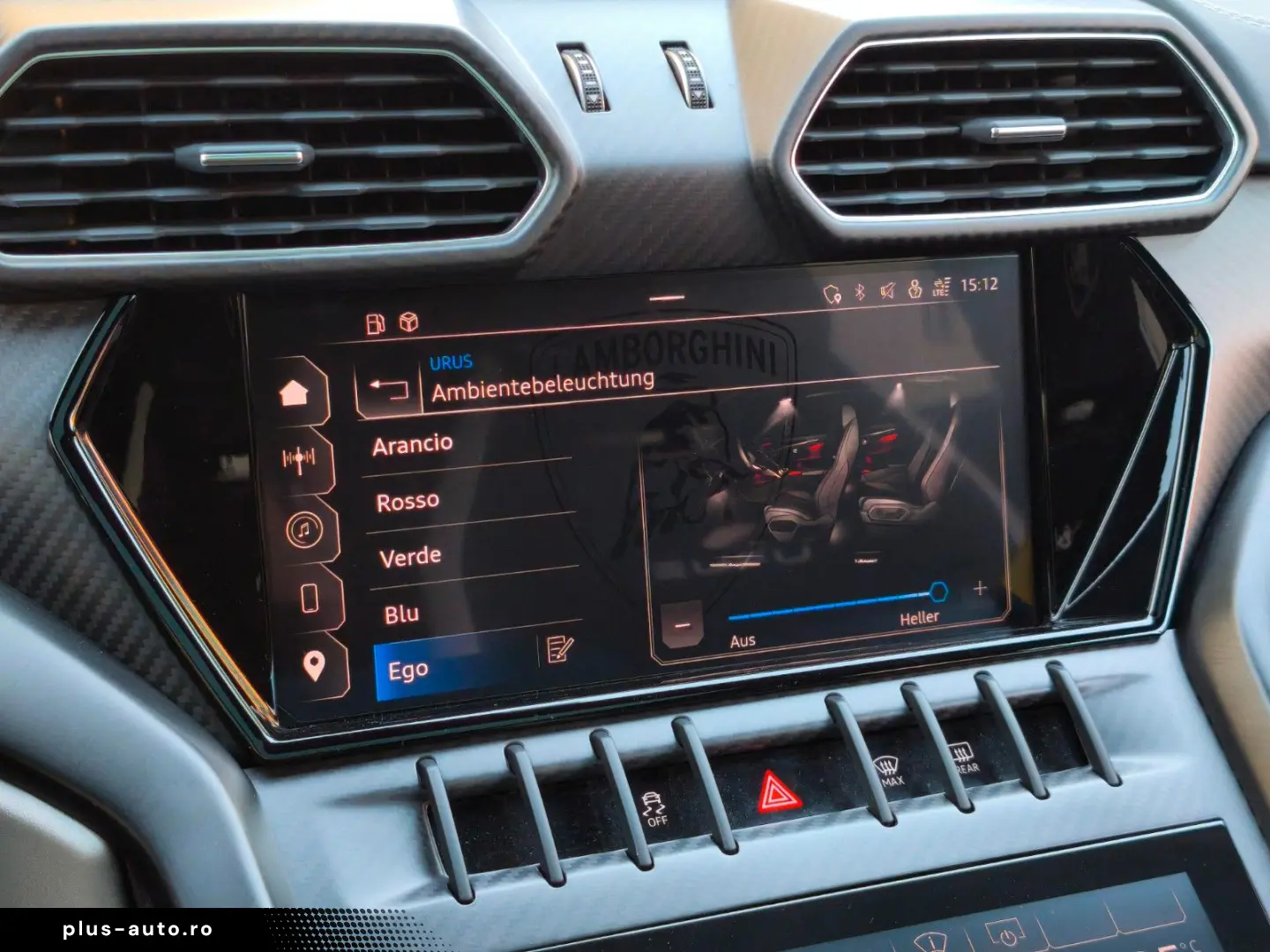 LAMBORGHINI URUS S  4.0 V8  AKRAPOVIC  PANO  MASSAGE  B&O