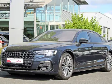 AUDI A8 Lang 55TFSI S LINE BLACK PANO HUD STHZG B&O