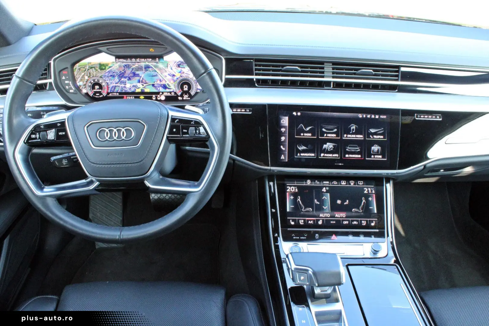 AUDI A8 Lang 55TFSI S LINE BLACK PANO HUD STHZG B&O