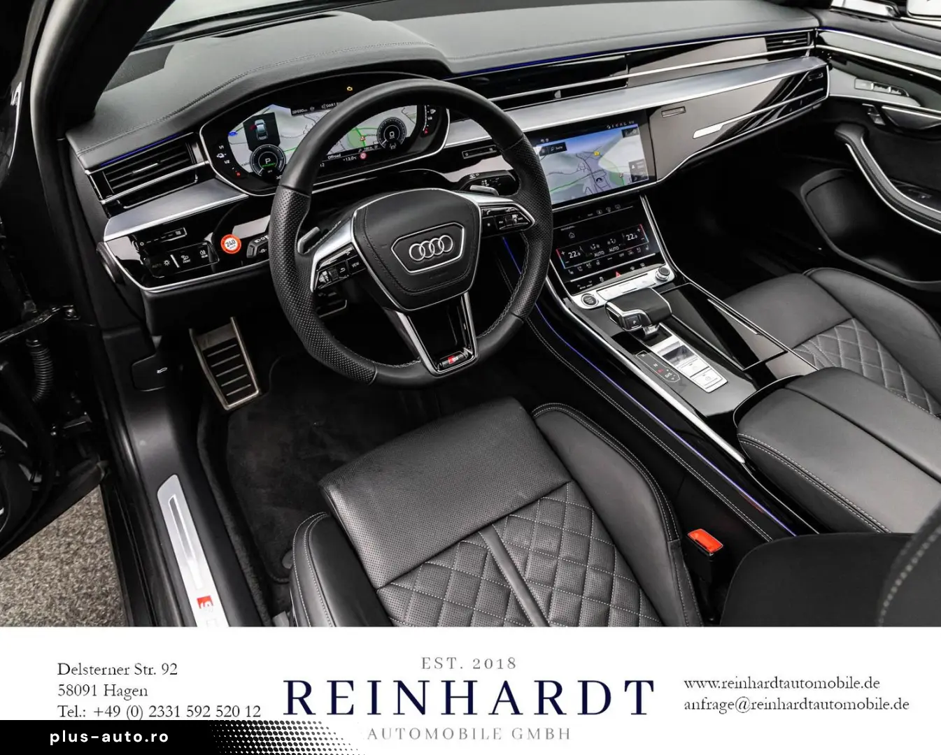 AUDI A8 60TFSie 2x S LINE BLACK ACC HuD PANO 360 RSE