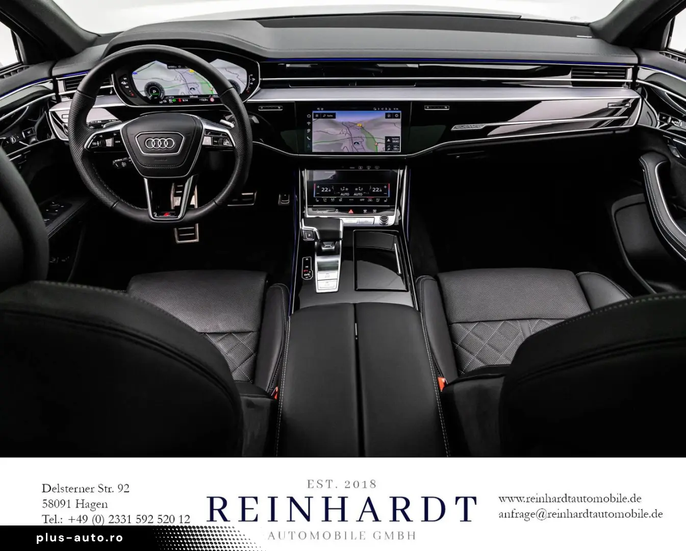 AUDI A8 60TFSie 2x S LINE BLACK ACC HuD PANO 360 RSE