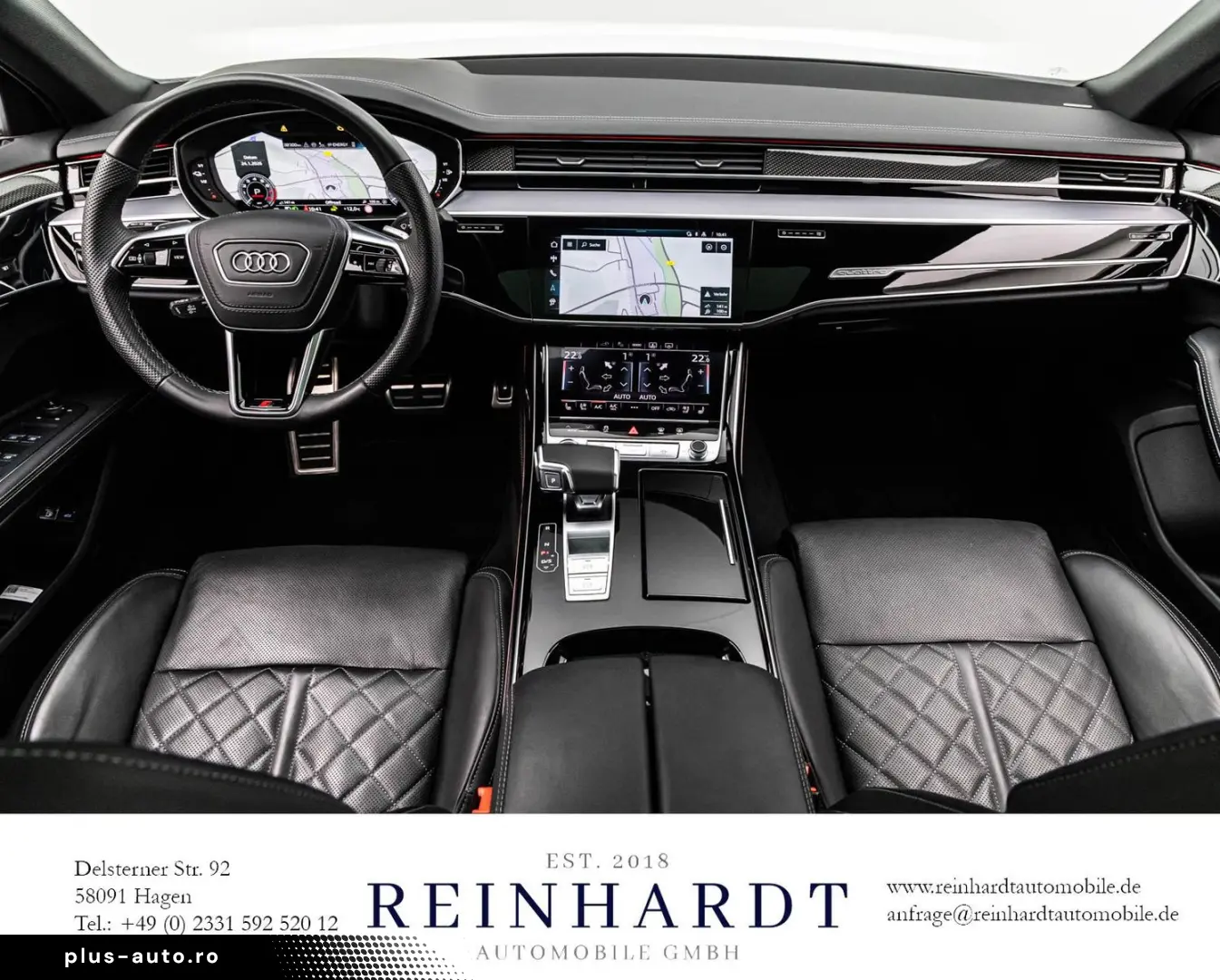 AUDI A8 60TFSie 2x S LINE BLACK ACC HuD PANO 360 RSE