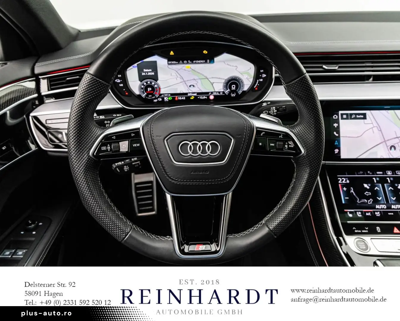 AUDI A8 60TFSie 2x S LINE BLACK ACC HuD PANO 360 RSE