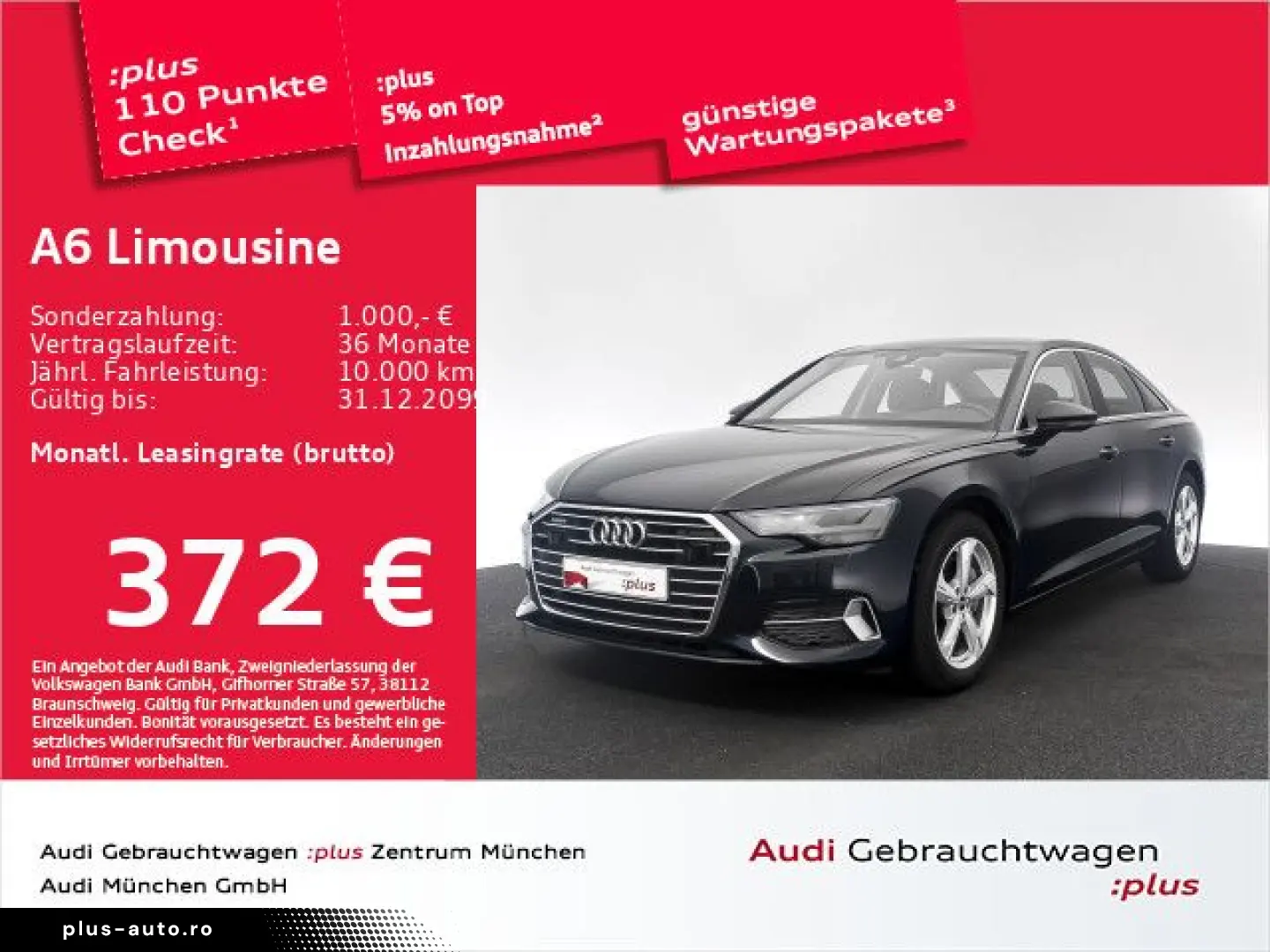 AUDI A6 Limousine 45 TFSI qu. S tronic advanced ACC A