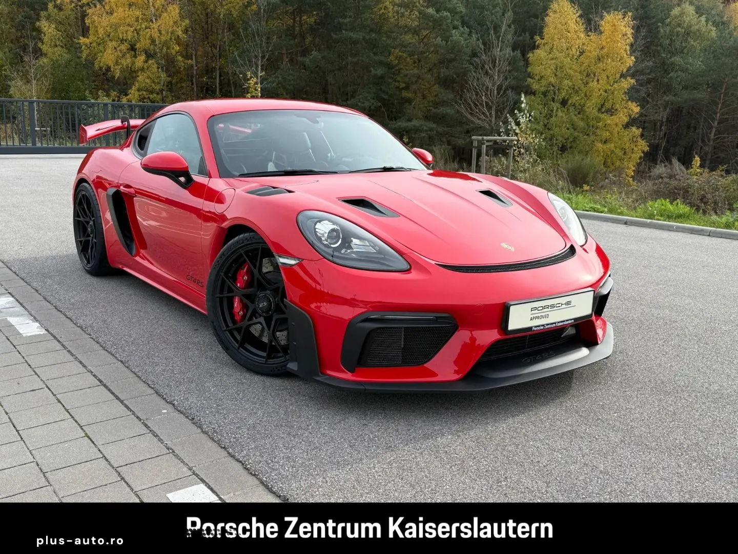 PORSCHE Cayman 718 GT4 RS Sportabgasanlage Überrollkäfig