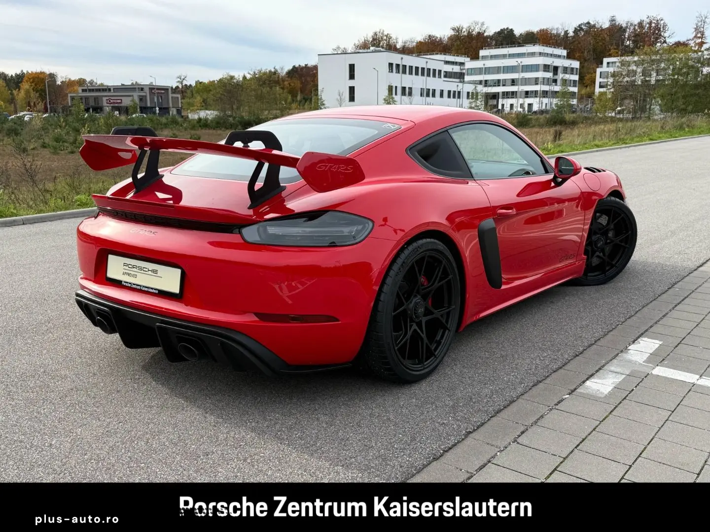 PORSCHE Cayman 718 GT4 RS Sportabgasanlage Überrollkäfig