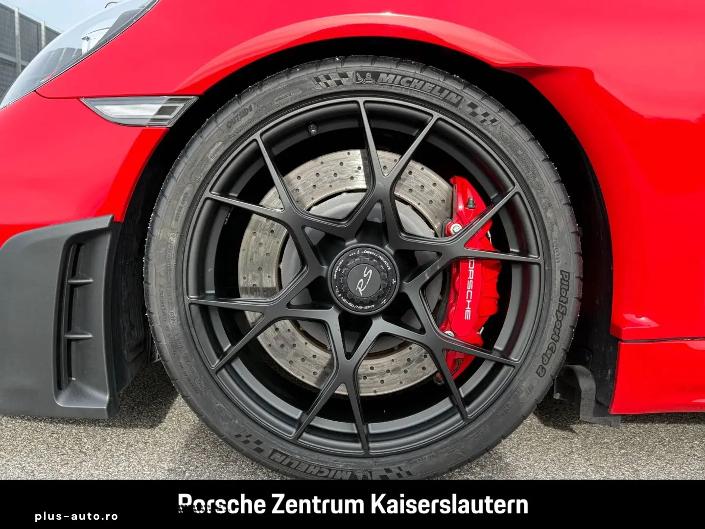 PORSCHE Cayman 718 GT4 RS Sportabgasanlage Überrollkäfig