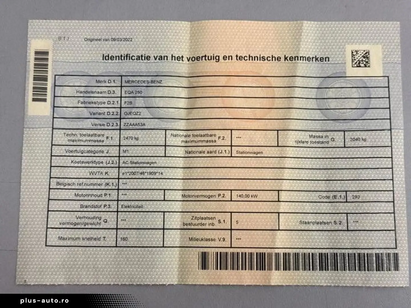 MERCEDES-BENZ EQA 250 LEDER LED Kamera-360  Netto-19300€