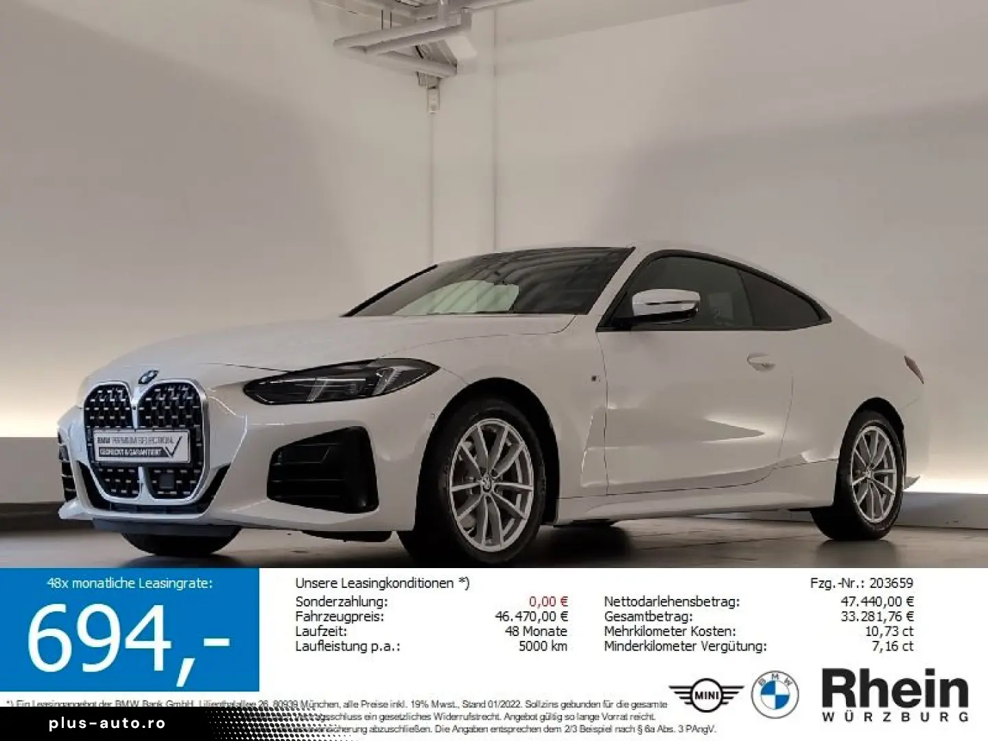 BMW 420d xDrive Coupé M Sport Navi LED HiFi LR-Hz DA