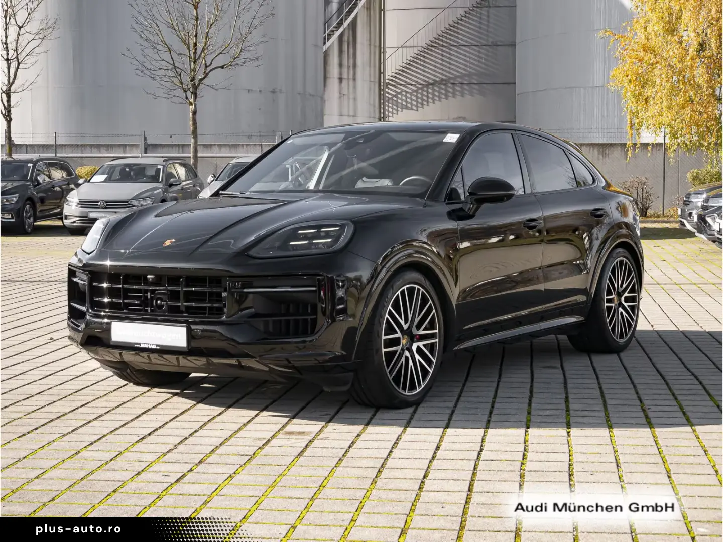 Porsche Cayenne Coupe exhaust Carbon Rear Axle Steering