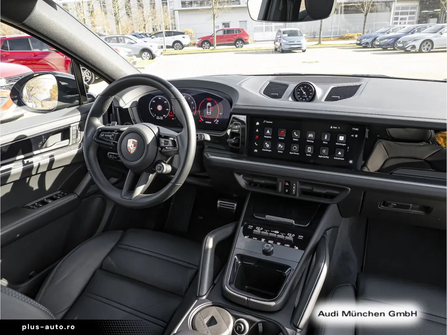 Porsche Cayenne Coupe exhaust Carbon Rear Axle Steering