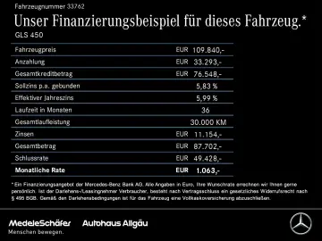 MERCEDES-BENZ GLS 450 d 4M AMG Ultimate 22  TV-Fond &hellip;