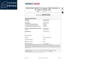 MERCEDES-BENZ SL 63 AMG 4M  PREMIUM-FAHRASSIST -DYNA&hellip;