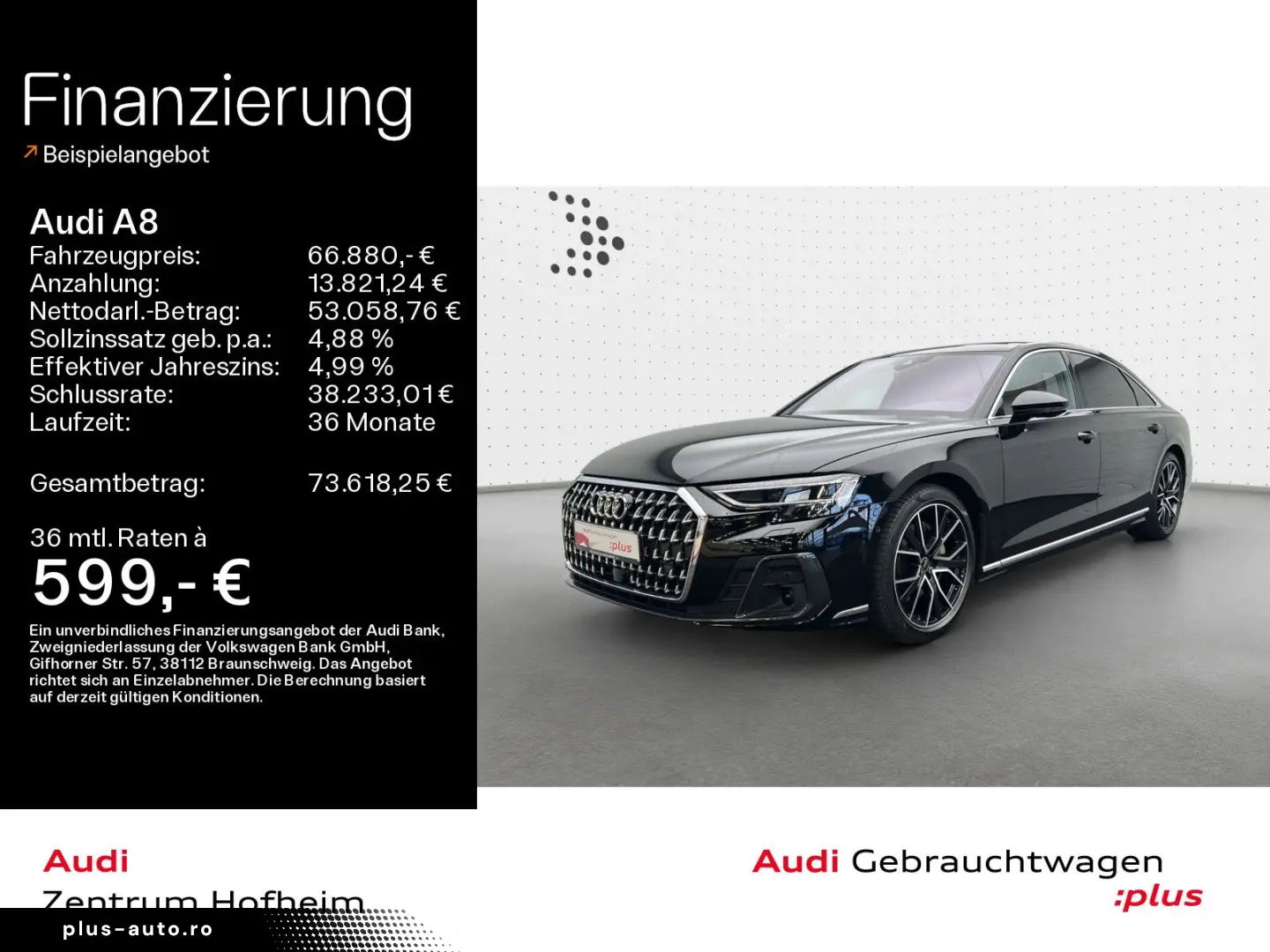 AUDI A8 Lang 50 TDI qu tip Air B&O Matrix Virtual Nav