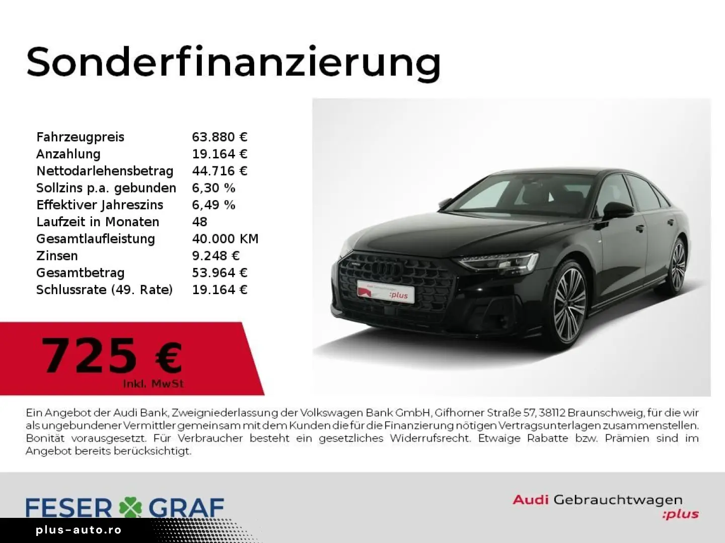 AUDI A8 50 TDI S Line Ext HUD Pano Sitzbel B&O