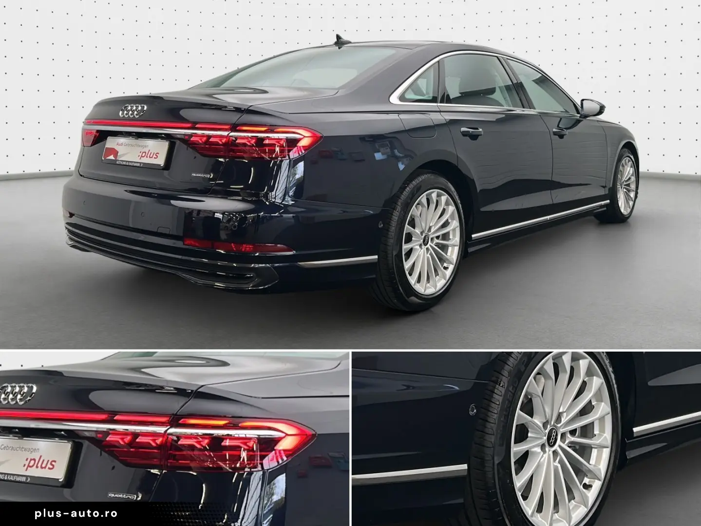 AUDI A8 60 TFSIe Lang qu tip Air B&O HUD Pano LED Vir