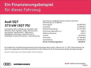 AUDI SQ7 4.0 TFSI Competition Plus ACC AHK HEADUP B&O