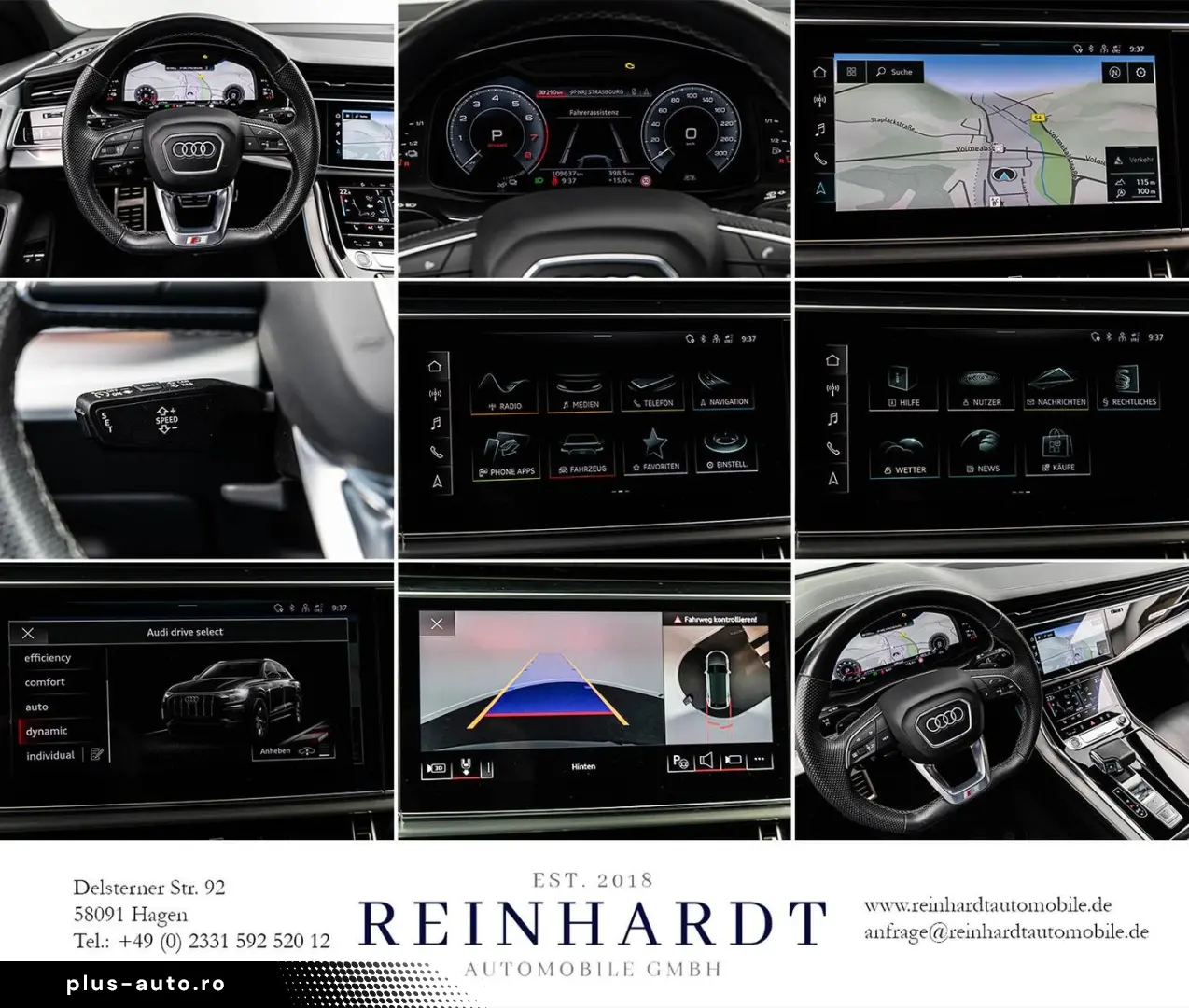 AUDI Q8 55TFSIe 2x S LINE 22Z. S-SITZE HD-MATRIX 360