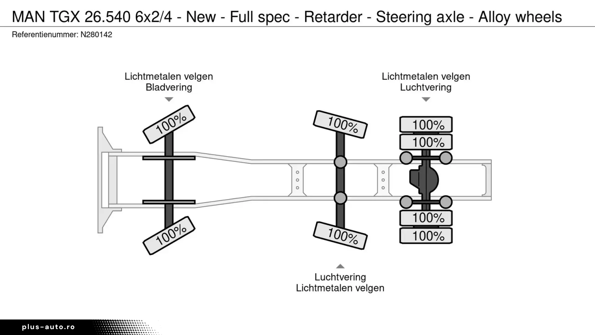 MAN TGX 26.540 6x2 4 - New