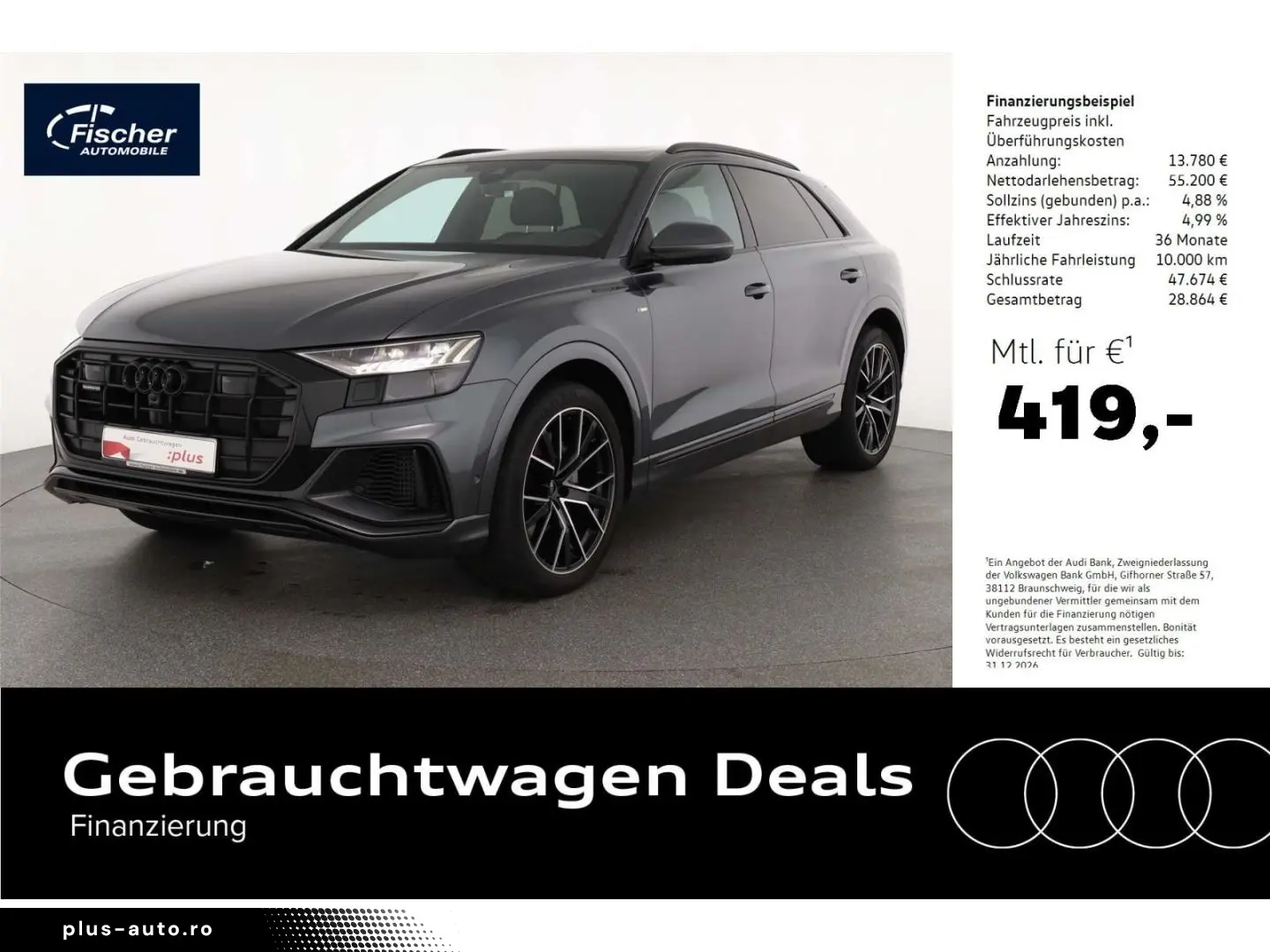 AUDI Q8 55 TFSI quattro S line