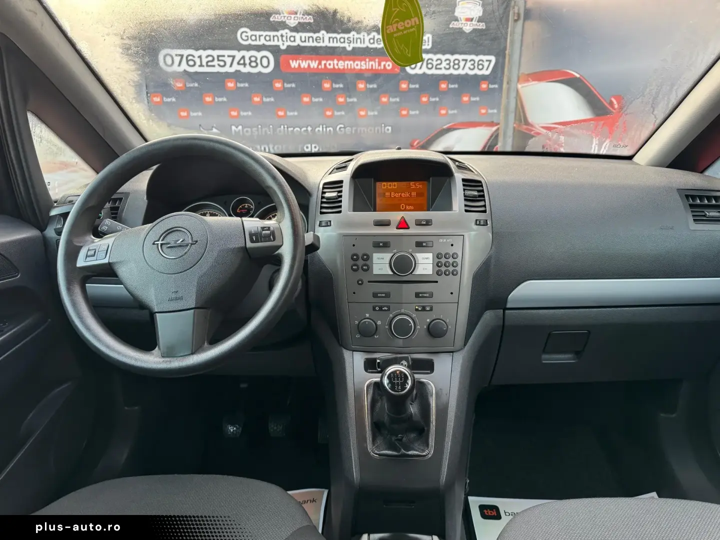 OPEL ZAFIRA – TRANSPORT GRATUIT