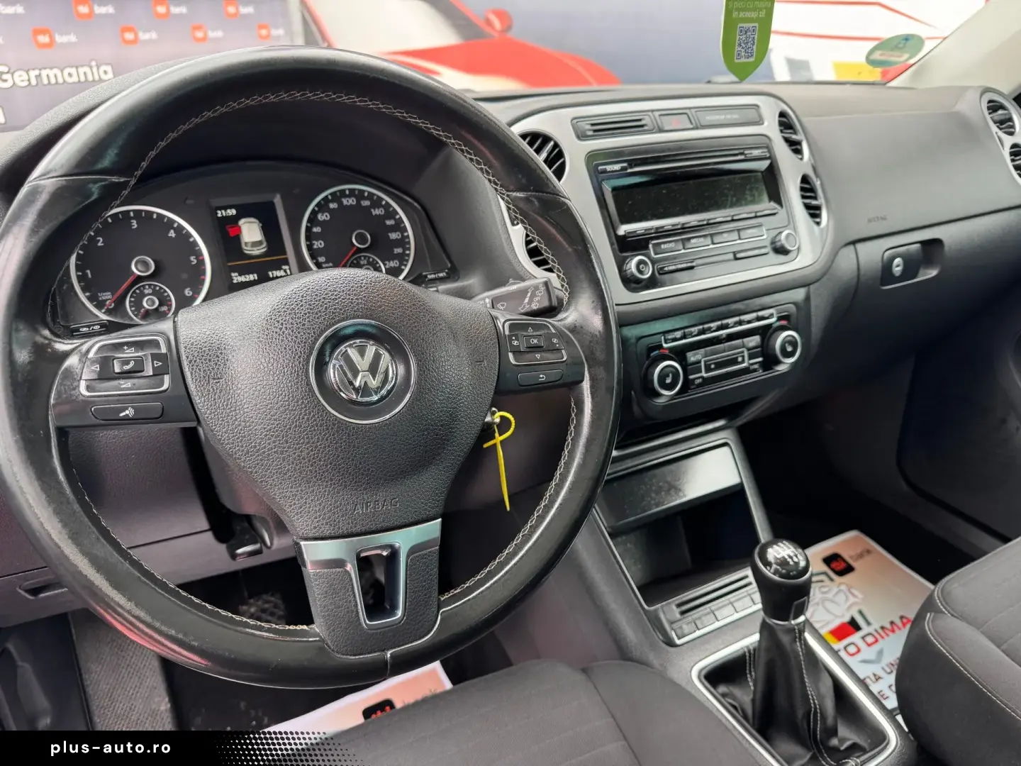 VOLKSWAGEN TIGUAN 2014 MANUAL – TRANSPORT GRATUIT