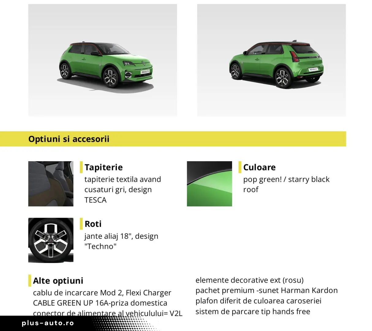 Renault R 5 E-Tech 52 kWh Techno 2025