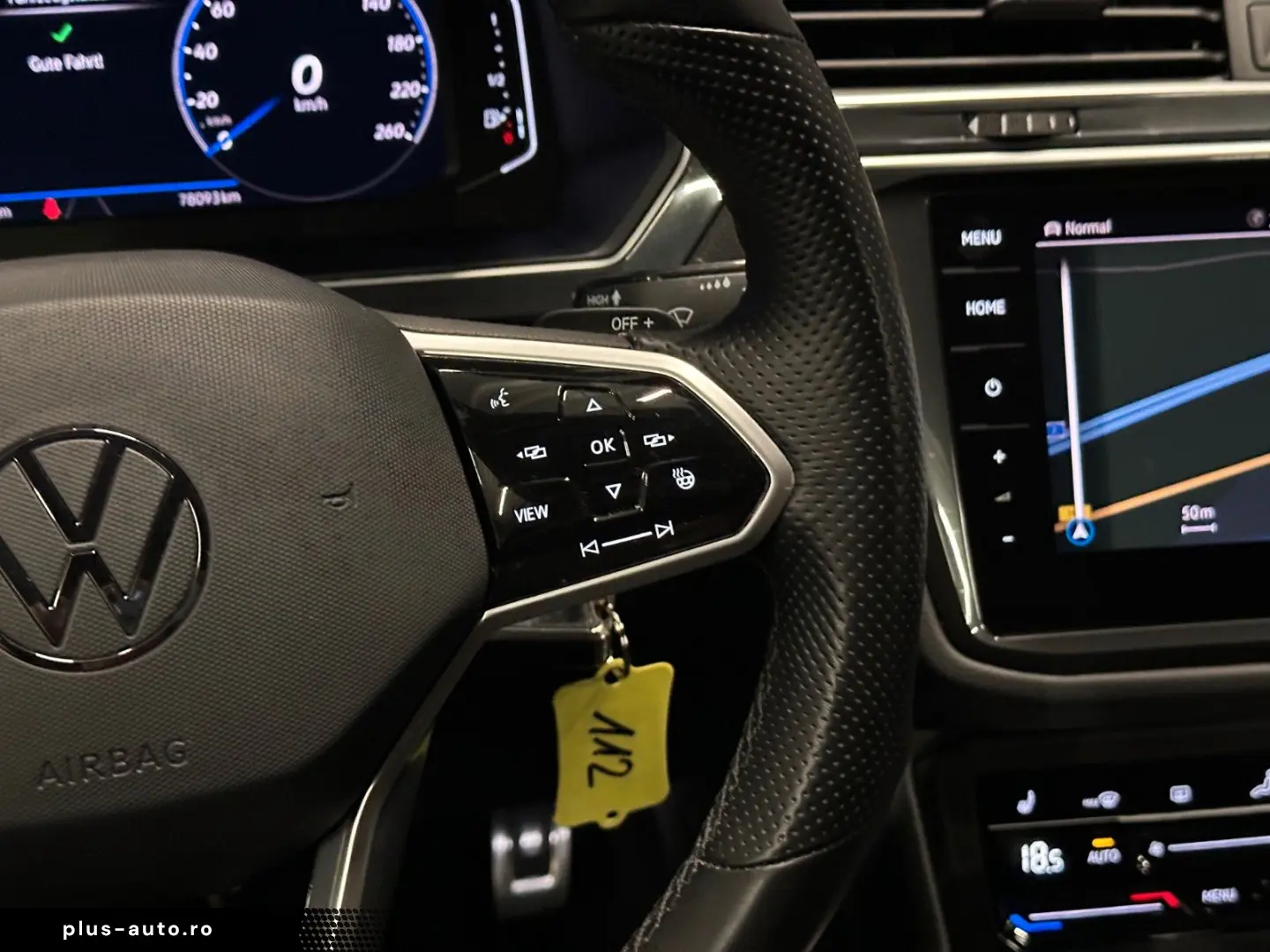 VW Tiguan R-Line 4Motion Black Style 19Zoll  LEDER