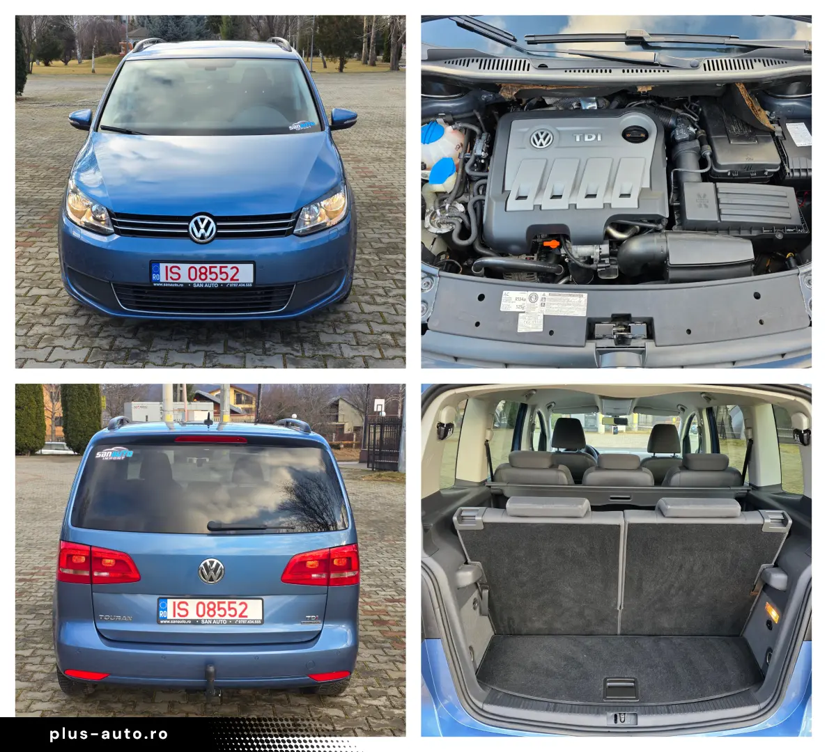 VW Touran 7 locuri 2011 1.6 TDI 105 CP euro 5