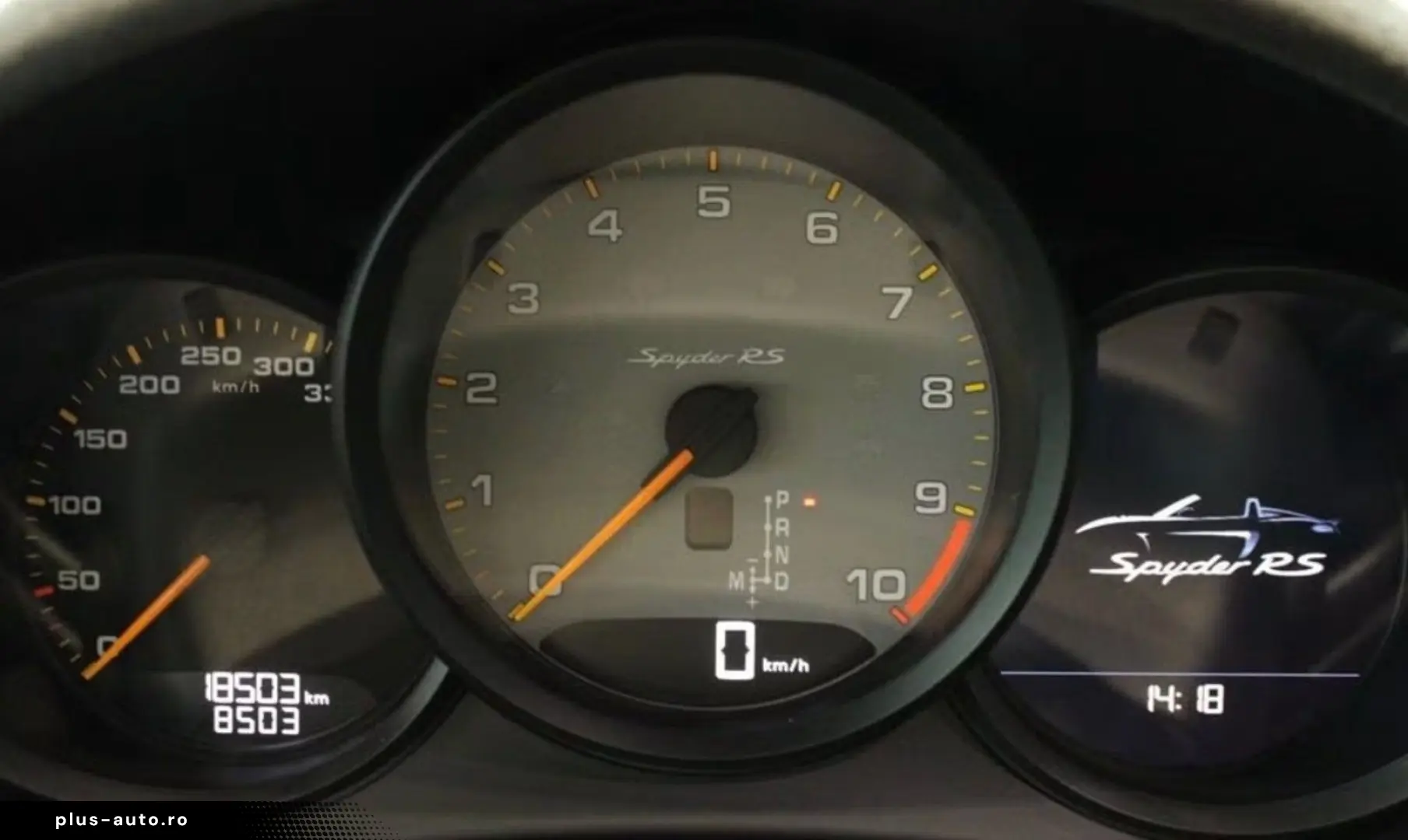 PORSCHE 718 Boxster Spyder RS Weissach