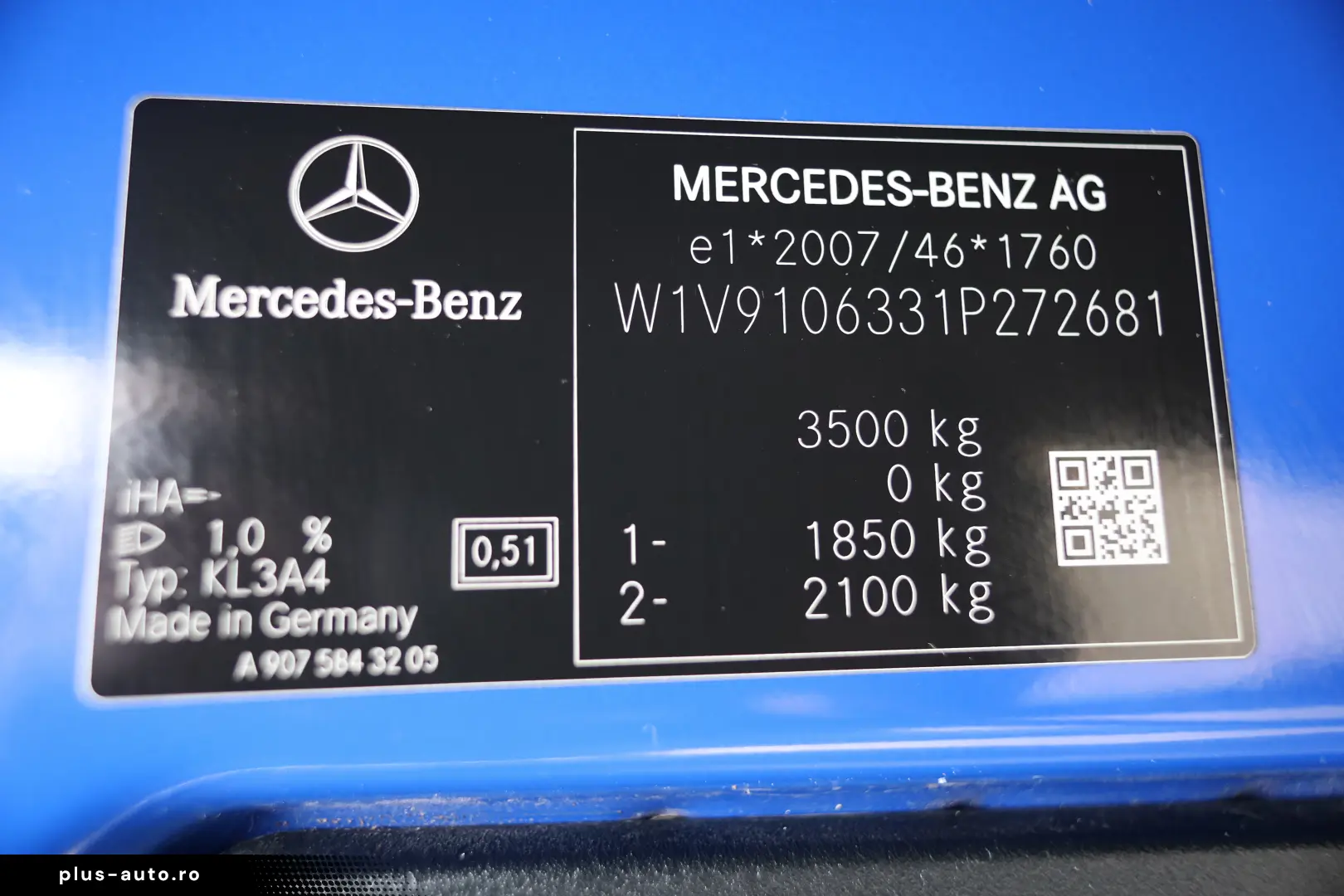 Mercedes-Benz Sprinter L2H2 2.2D 115 CP