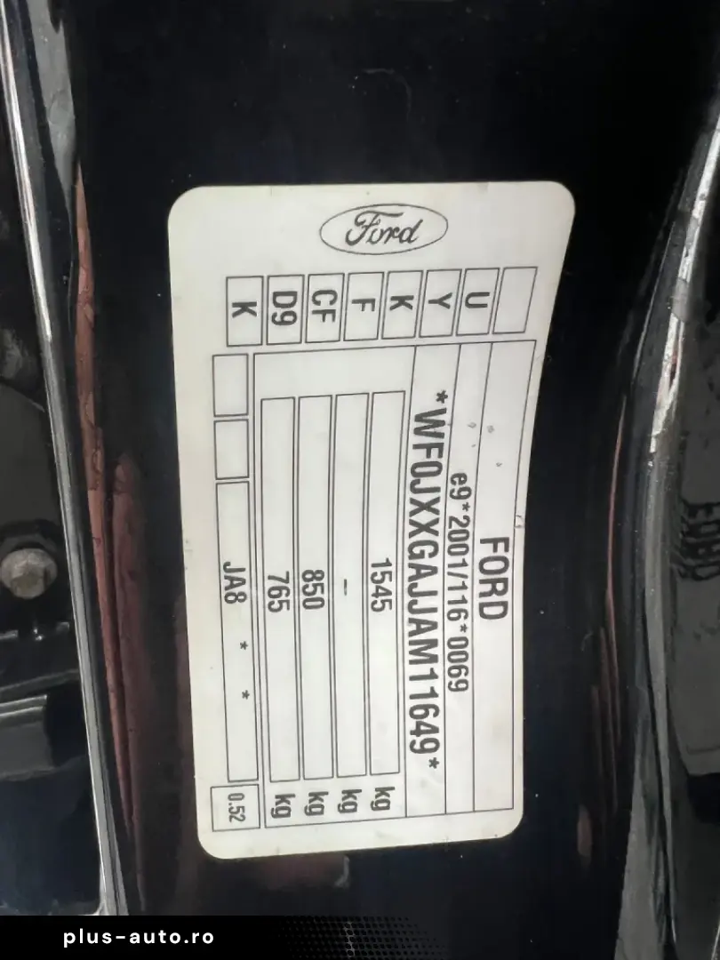 Ford Fiesta – 1.6 Diesel – Manuală