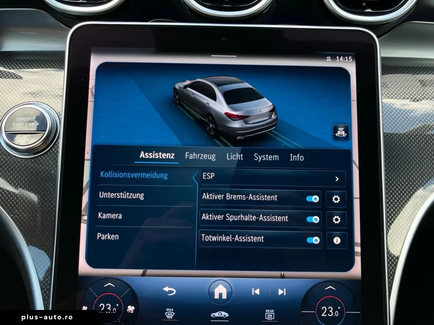 MERCEDES-BENZ C 200 AMG Memory DigLight LenkradHz 360 Kamera