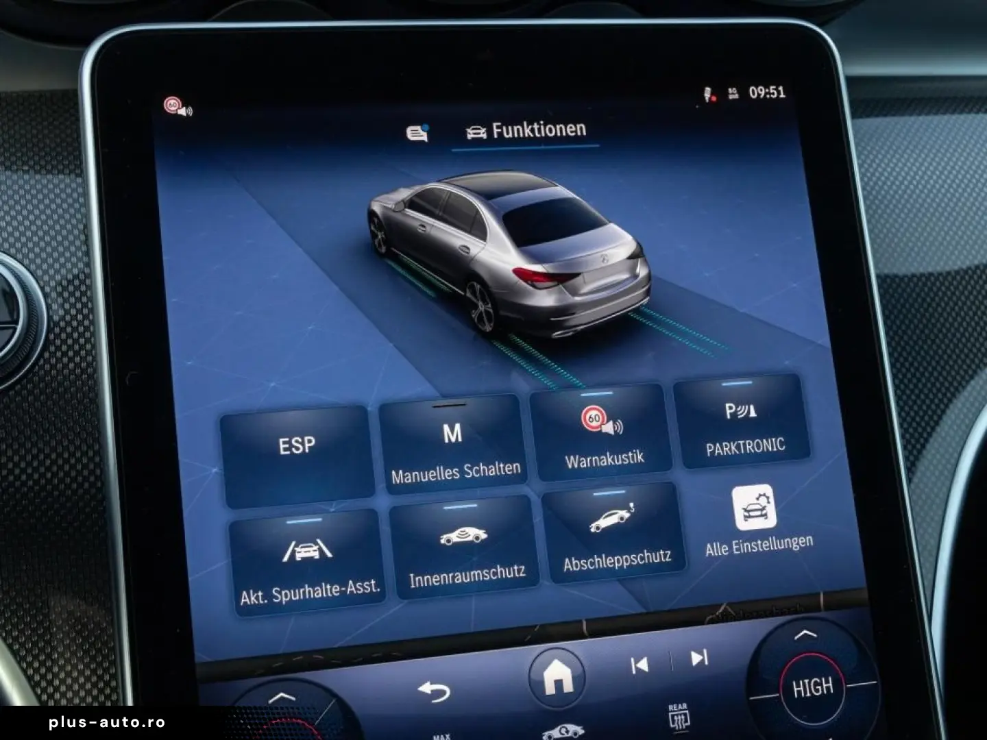 MERCEDES-BENZ C 200 AMG-Sport Night 360 Memo Distr Totw Ambi